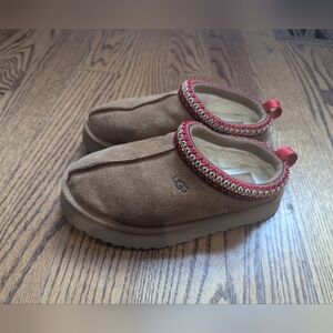 UGG Kids Tasman suede slippers
